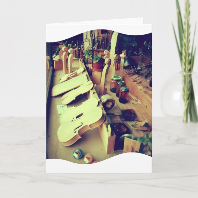 Mittenwald Violin Makers Card (Front)