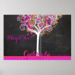 Mitzvah Chalkboard Tree Of Life Sign In Board at Zazzle
