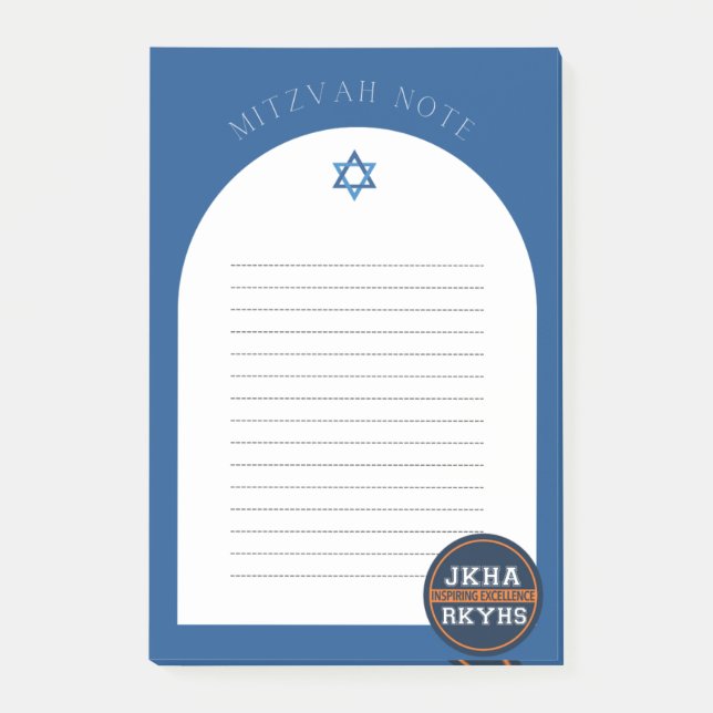 Mitzvah Note (Front)