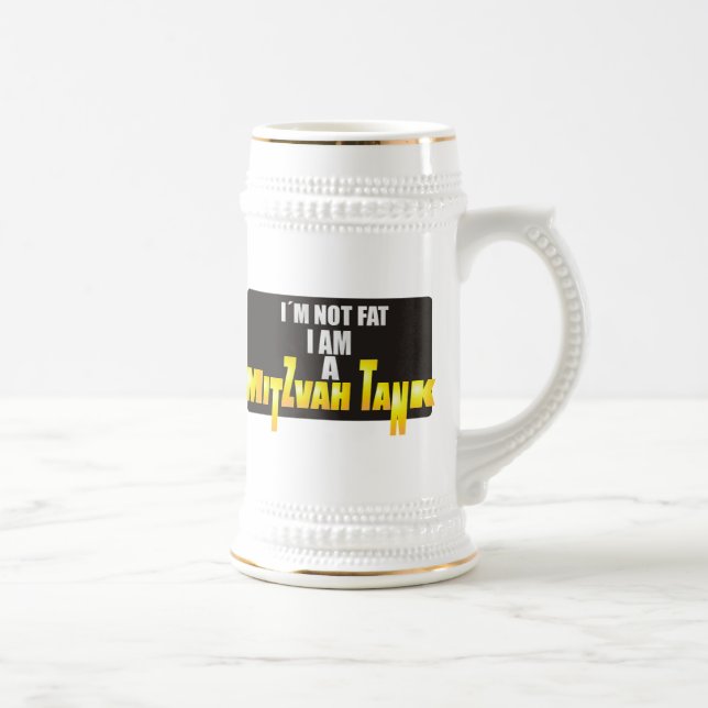 Mitzvah Tank Beer Stein (Right)