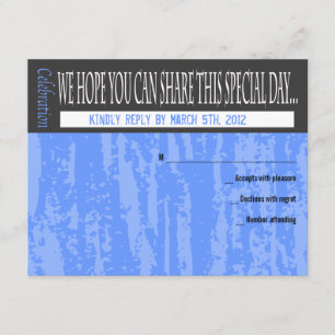 MITZVAH WORDS SAYINGS Bar Bat Reply Card