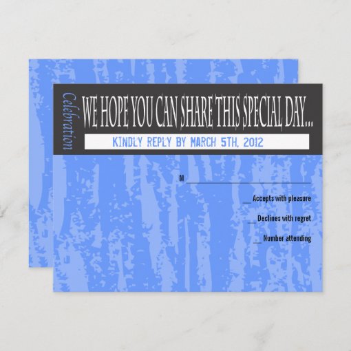 MITZVAH WORDS SAYINGS Bar Bat Reply Card Zazzle