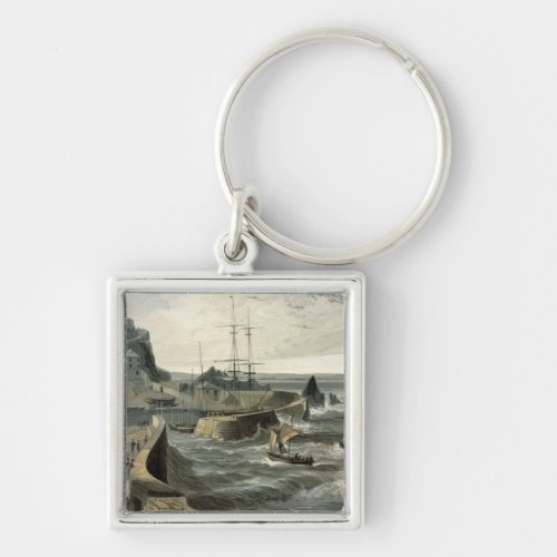 Mivagissey Cornwall from Volume VIII of A Voyag Keychain