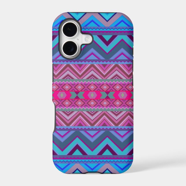Mix #128 - Aztec Design Iphone Case (Back)