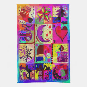 Mix Christmas Decorations Towel