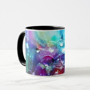 Mix Color Dew drops Crystal Water Mug