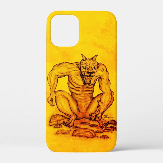 Mix-Creature - Troll, Golem and Devil Case-Mate iPhone Case (Back)