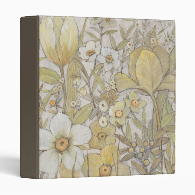 Mix Floral 3 Ring Binder (Front/Spine)
