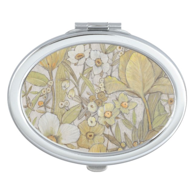 Mix Floral Compact Mirror (Front)
