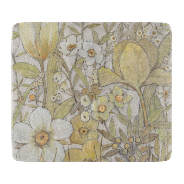 Mix Floral Cutting Board (Front)