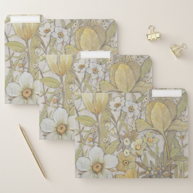 Mix Floral File Folder (Set)