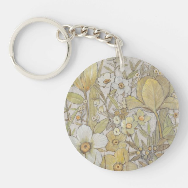 Mix Floral Keychain (Front)