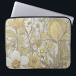 Mix Floral Laptop Sleeve<br><div class="desc">Mix Floral II by Tim OToole. Variety of yellow and neutral color blooms.</div>