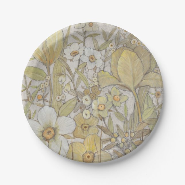 Mix Floral Paper Plates (Front)