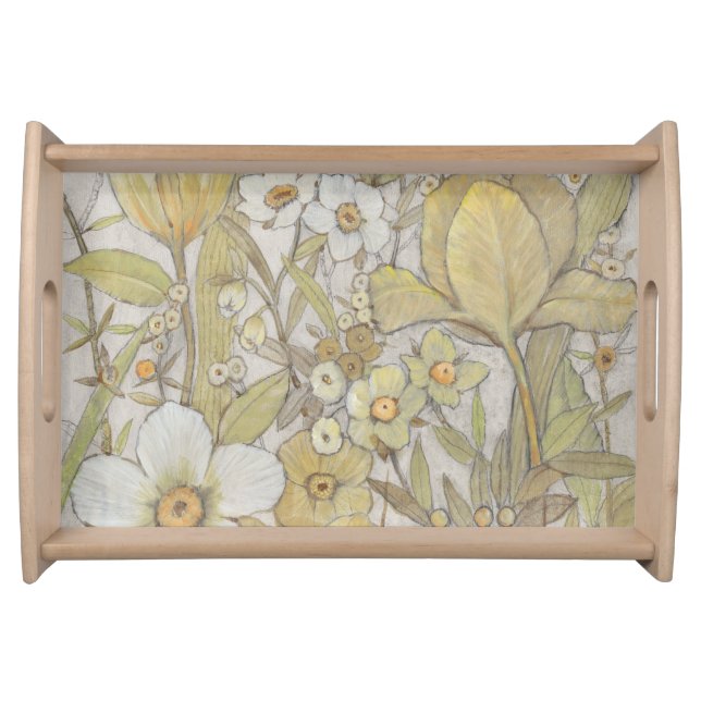 Mix Floral Serving Tray (Front)