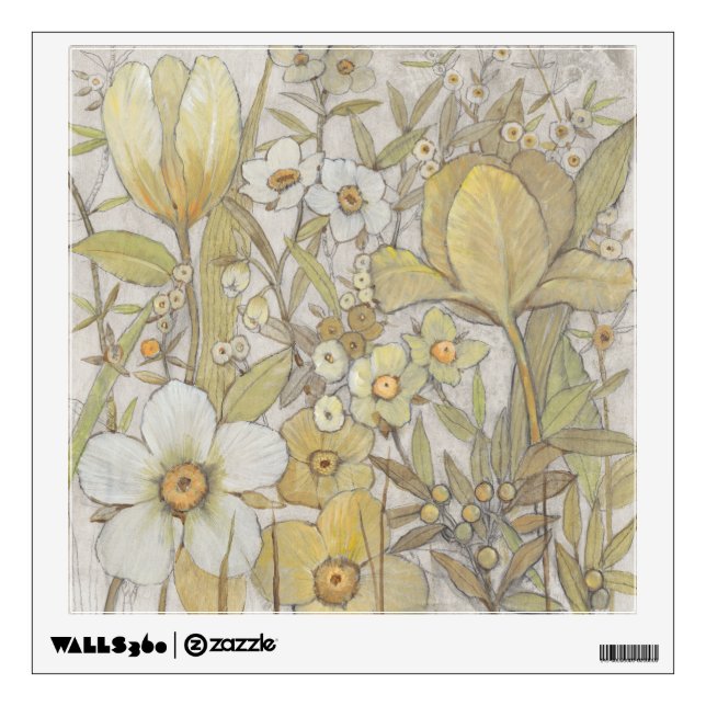 Mix Floral Wall Decal (Front)