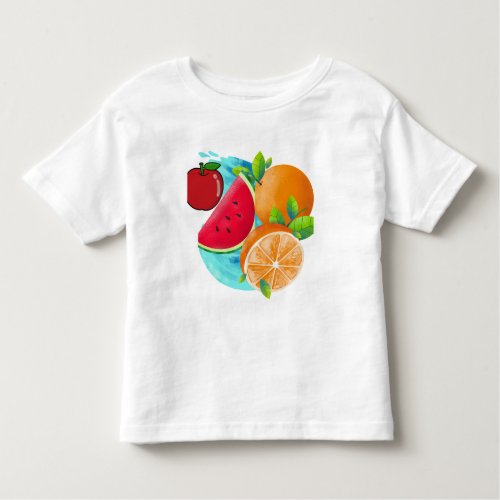 Mix fruit logo t_shirt 