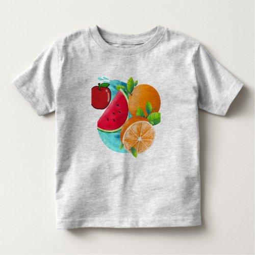 Mix fruit logo t_shirt 