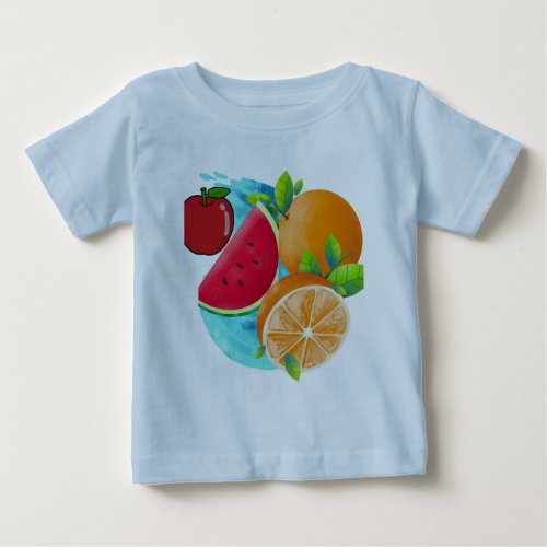 Mix fruit logo t_shirt 