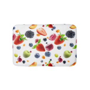 Mix Fruits Bath Mat