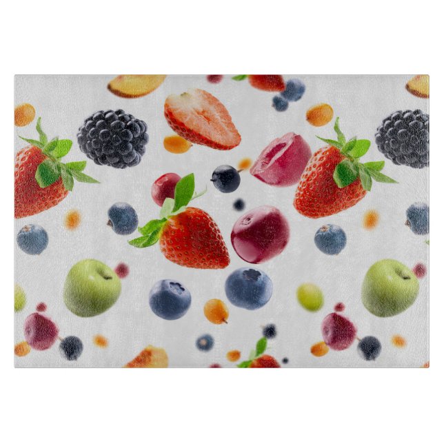 Mix Fruits Cutting Board (Front)