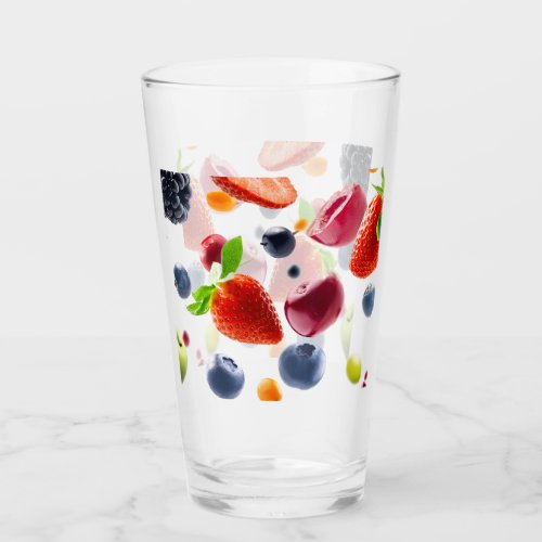 Mix Fruits Glass