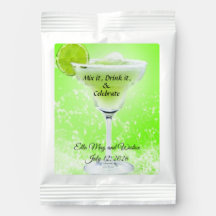 Mix It, Drink It, Celebrate Wedding Drink MixFavor