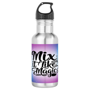 Mix It Like Magic 2 Stainless Steel Water Bottle
