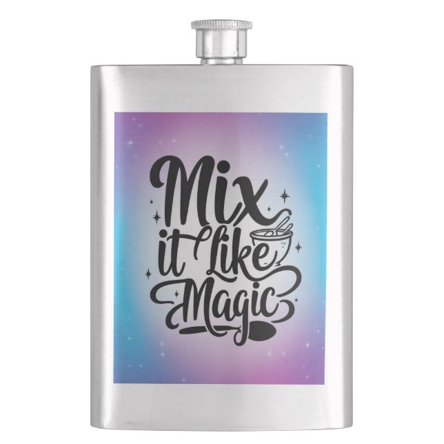 Mix It Like Magic option 2 Flask (Front)