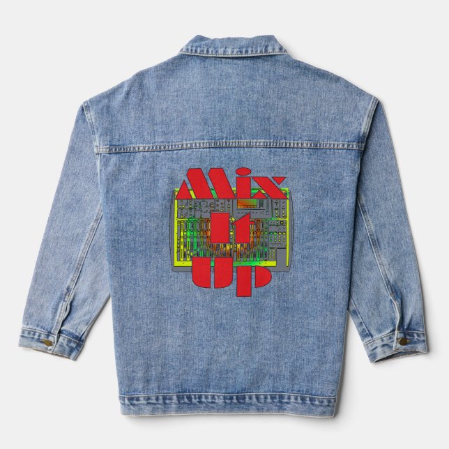 Mix It Up Denim Jacket (Back)