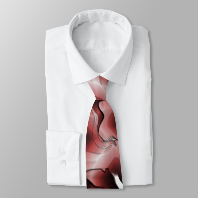 Mix of brownish fog and poorly carved neck tie (Tied)