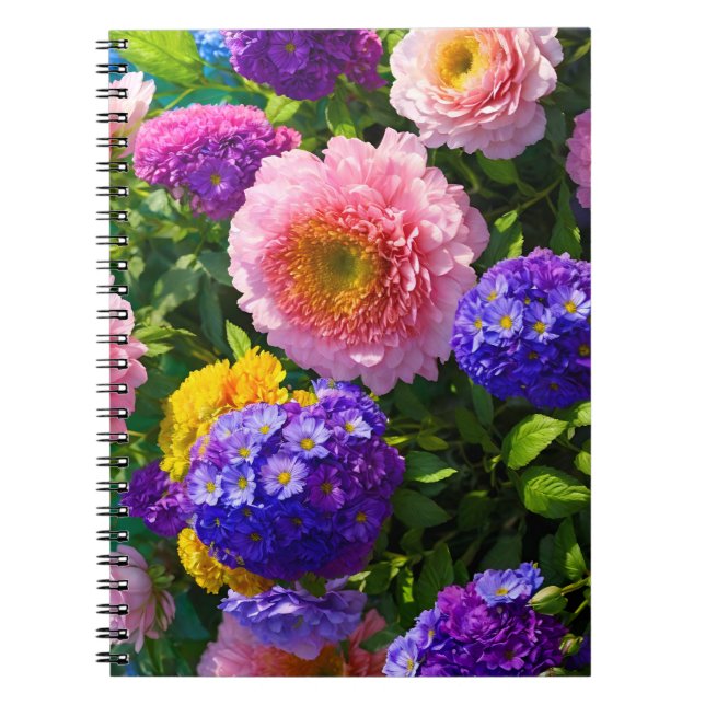 Mix of Flowers Notebook (Front)