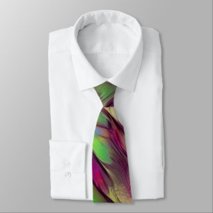 Mix of opaque and chrome green and burgundy spots neck tie