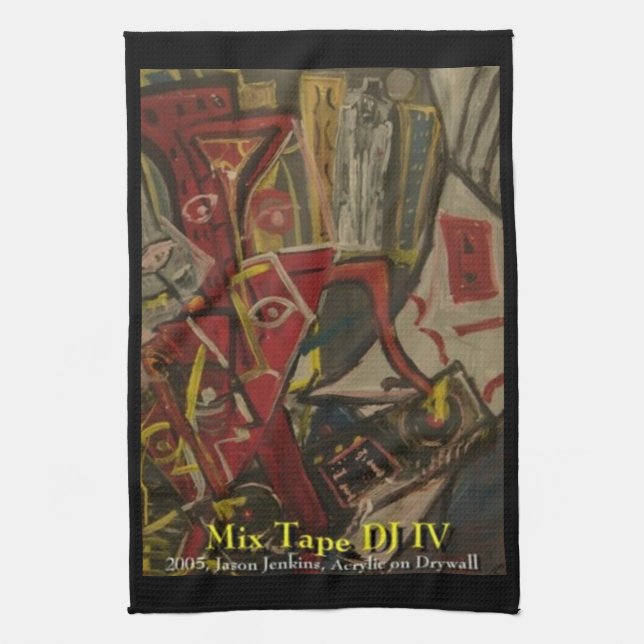 MIX TAPE DJ IV KITCHEN TOWEL (Vertical)