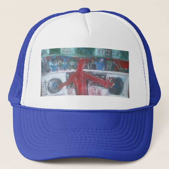 Mix Tape DJ Trucker Hat (Front)