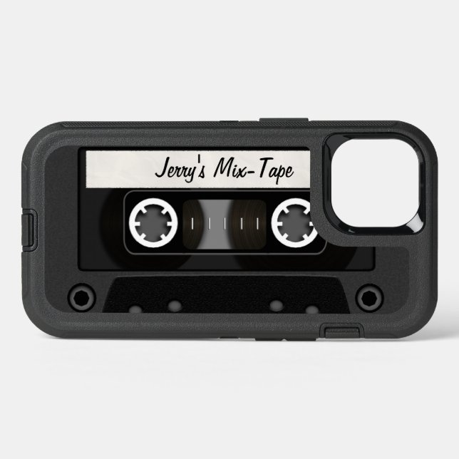 Mix Tape Otterbox iPhone Case (Back Horizontal)