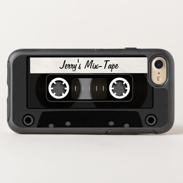 Mix Tape Otterbox iPhone Case (Back Horizontal)