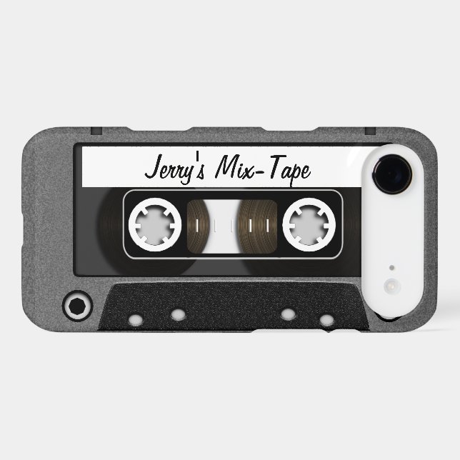Mix Tape Personalized Case-Mate iPhone Case (Back (Horizontal))