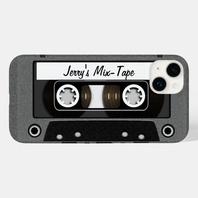 Mix Tape Personalized Case-Mate iPhone Case (Back (Horizontal))