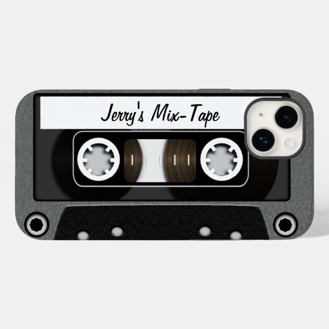 Mix Tape Personalized Case-Mate iPhone Case (Back (Horizontal))