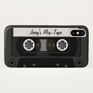 Mix Tape Personalized iPhone X Case
