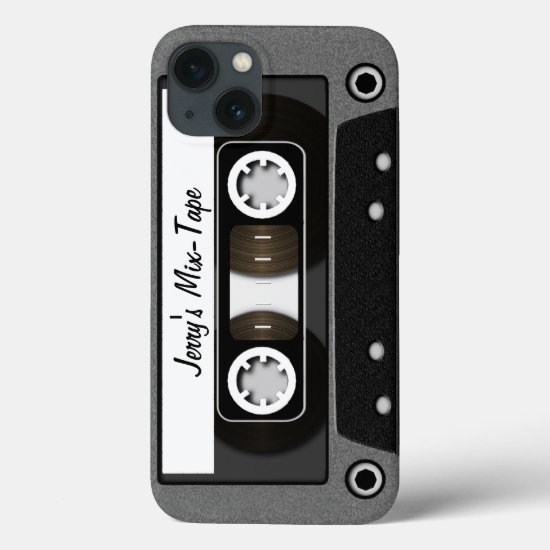 Mix Tape Personalized iPhone 13 Case