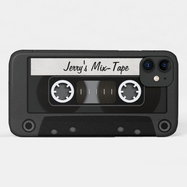 Mix Tape Personalized Case-Mate iPhone Case (Back (Horizontal))