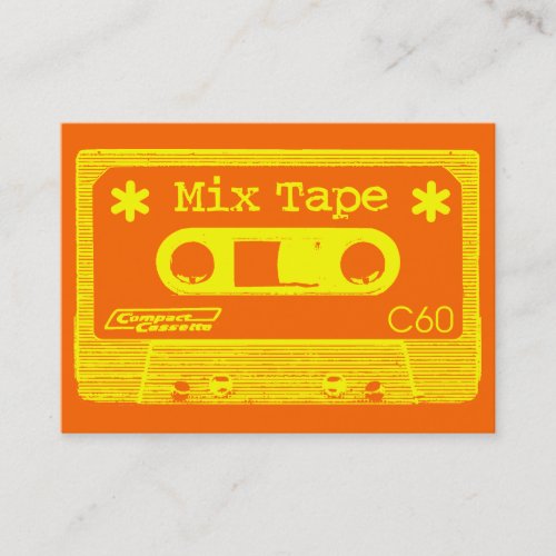 Mix Tape Pop Business Card