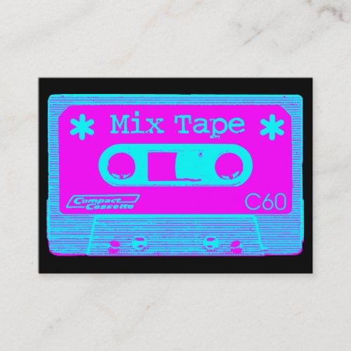 Mix Tape Pop II Business Cards