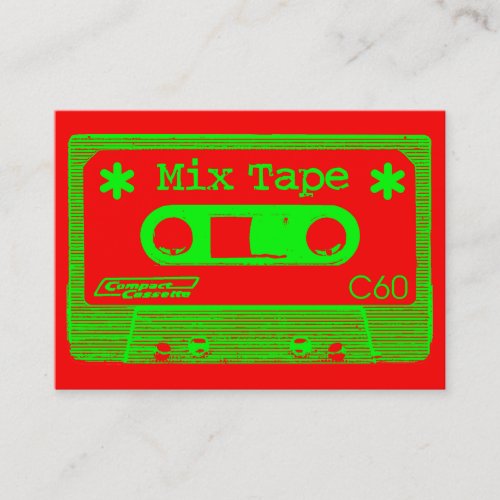 Mix Tape Pop IV Business Card
