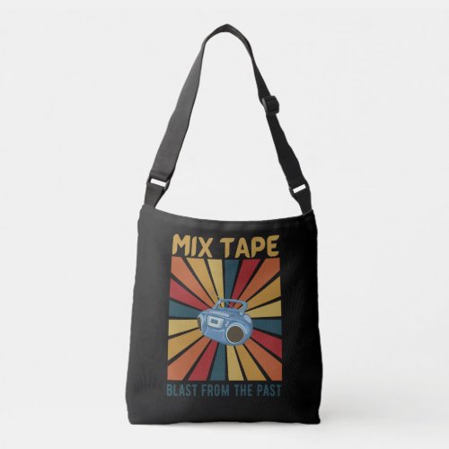 Mix Tape Vintage Crossbody Bags