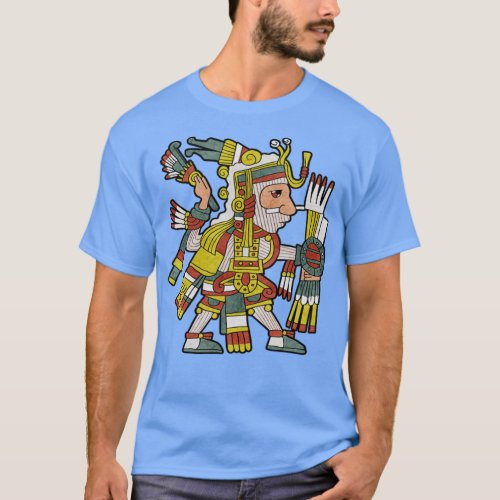 Mixcoatl Aztec God Cloud Serpent Mayan Inca Toltec T_Shirt