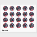 Mixed Berries Classic Round Sticker | Zazzle