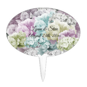 Mixed Bouquet Cake Topper